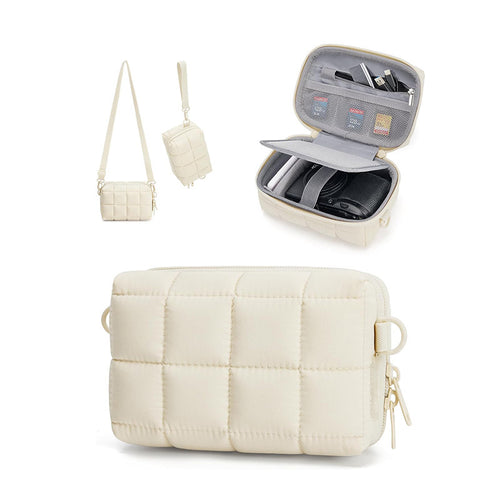 Practical shoulder bag with organizer compartments Bowlift