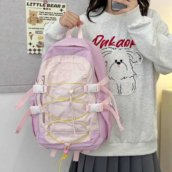 Functional Zippered Backpack