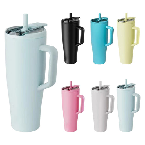 Ladies Practical Insulated Drinking Cup with Ergonomic Handle Bowlift