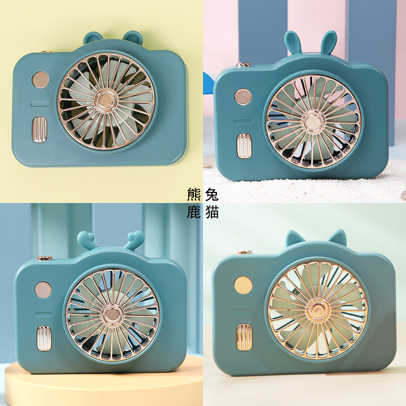 Women's Portable Camera Style Fan Bowlift