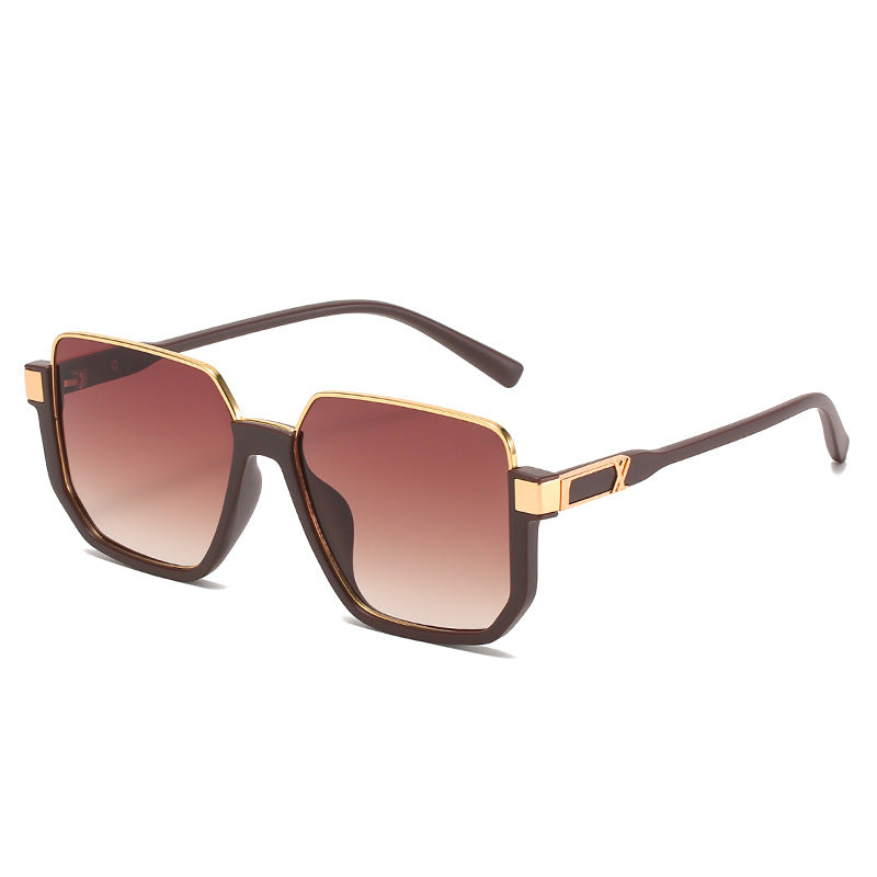 Women modern square sunglasses with stylish frame Bowlift