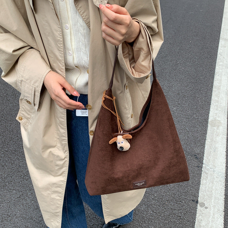 Soft Suede Hobo Bag Bowlift