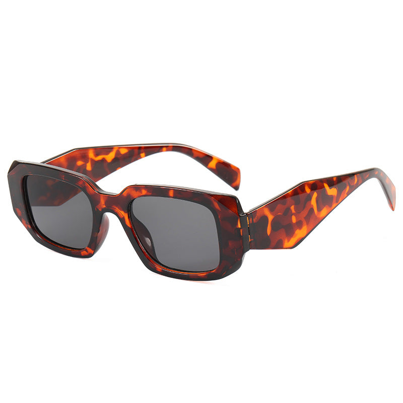 Women’s fashionable square sunglasses with trendy tortoiseshell design Bowlift