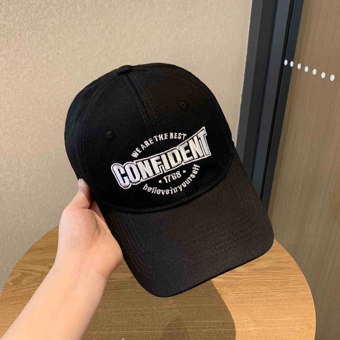 Men's Embroidered Statement Baseball Cap Bowlift