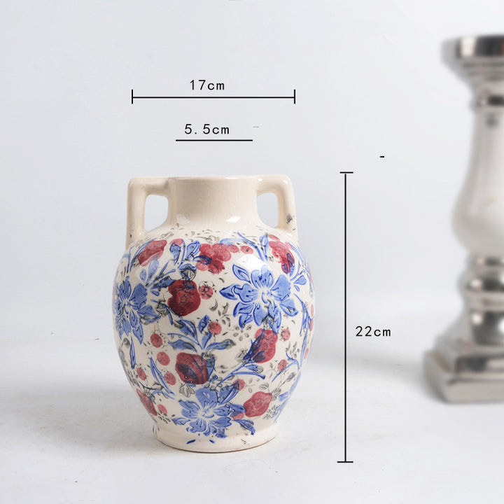 Floral Ceramic Flower Pot Bowlift