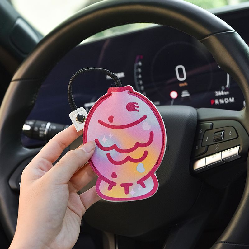 Whimsical Fish-Themed Air Freshener Bowlift