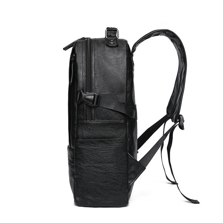 Premium Leather Backpack Bowlift