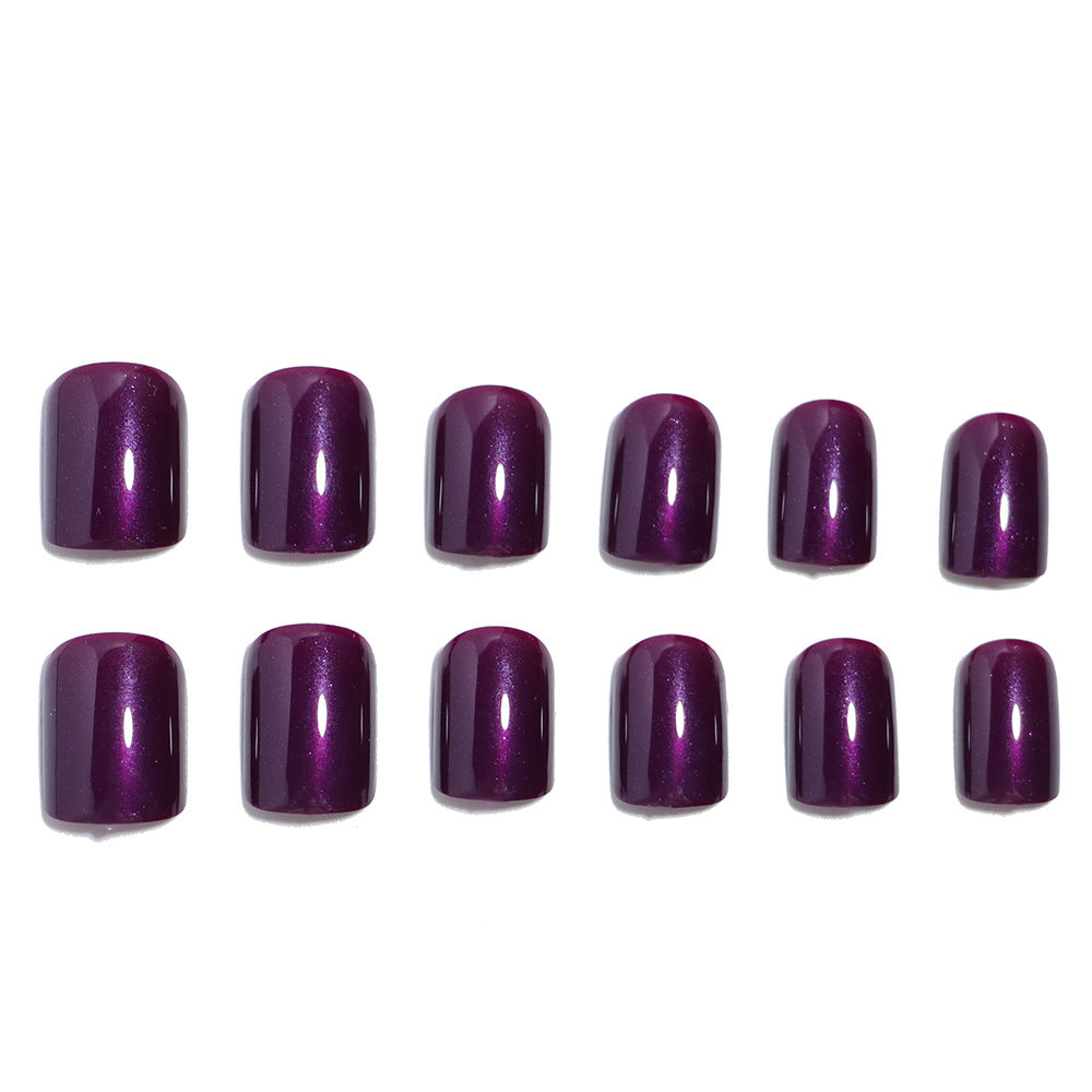 Glossy Press-On Nail Tips Set Bowlift