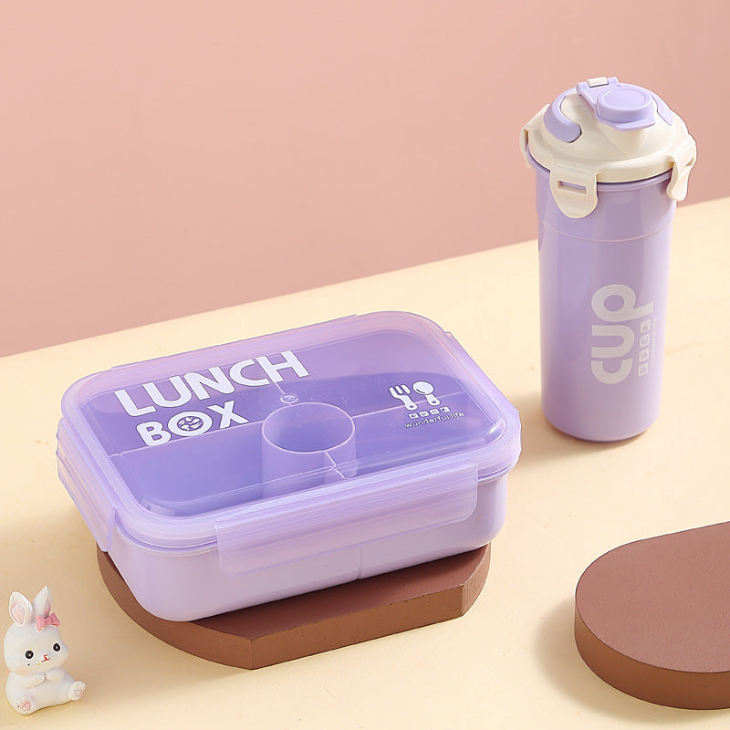 Multi-Sectional Lunch Box with Removable Compartments