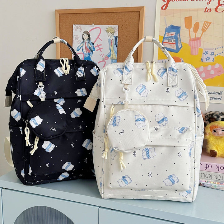 Playful Printed Diaper Backpack Bowlift