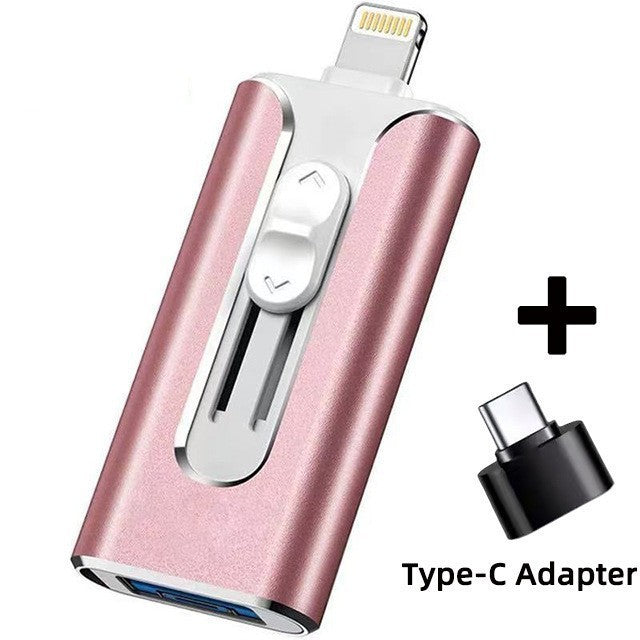 Versatile Dual-Connector USB Flash Drive Bowlift