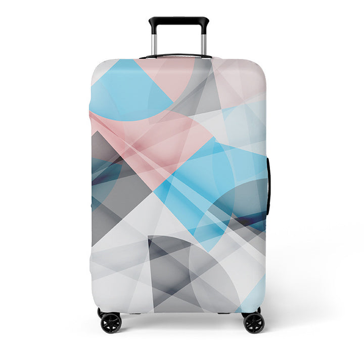 Heart-Patterned Hard Shell Luggage Bowlift