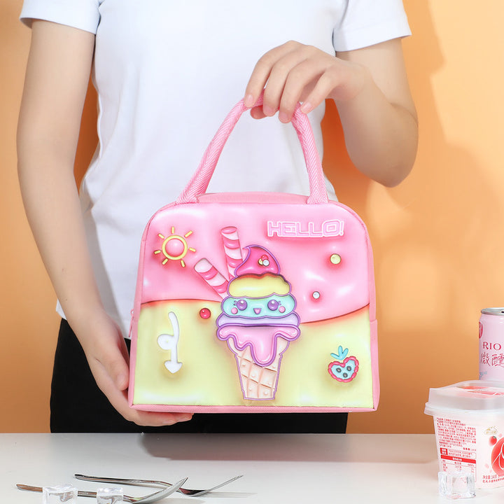 Cute Cartoon-Themed Lunch Box Bowlift