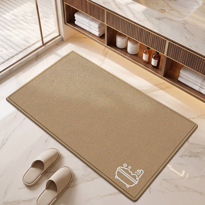 Textured Non-Slip Bathroom Mat Bowlift