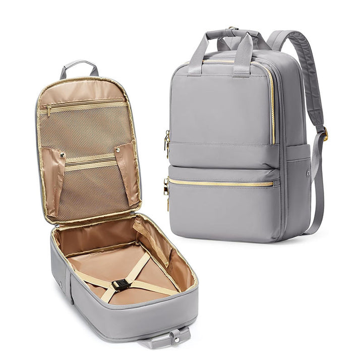 Multifunctional and Elegant Travel Suitcase Backpack Bowlift