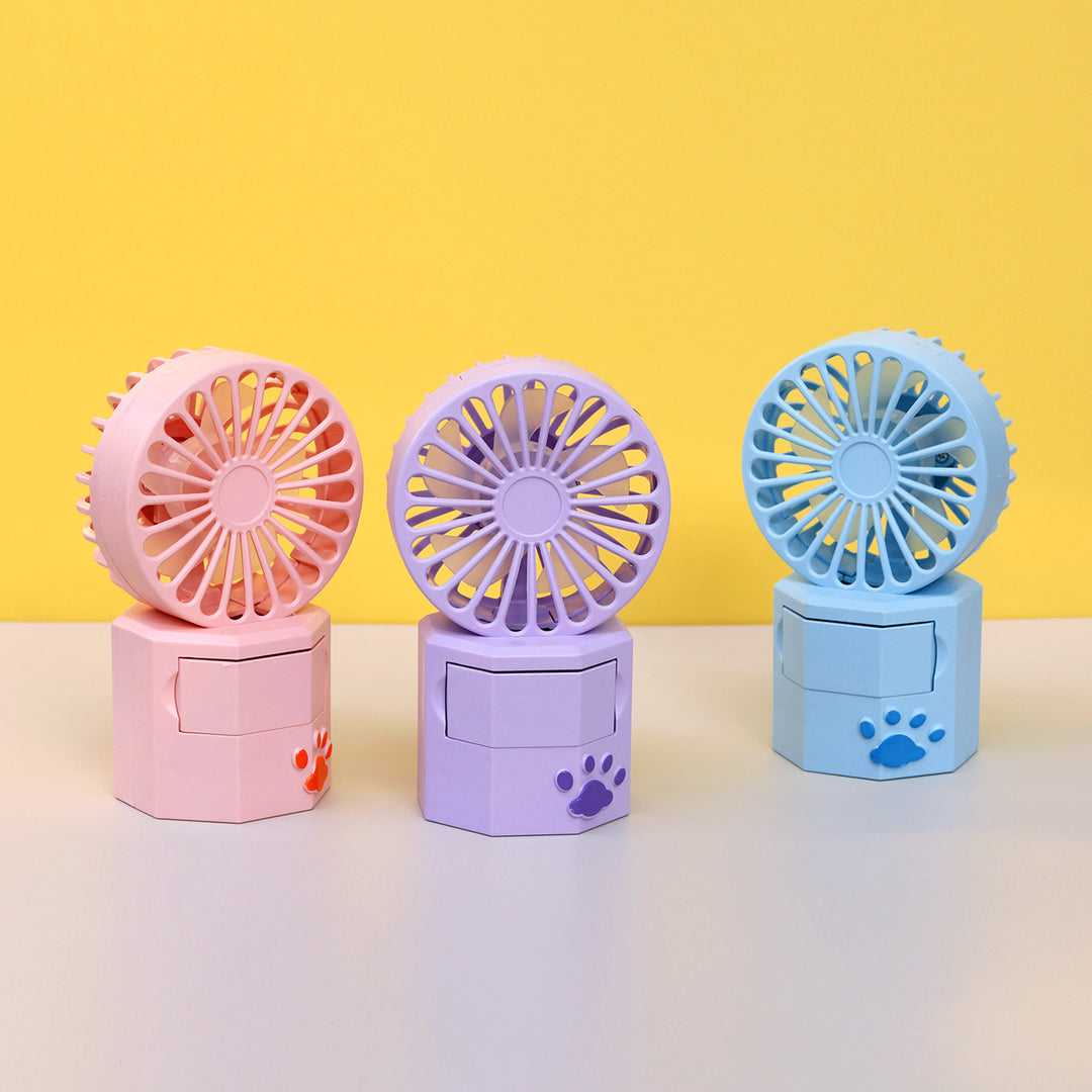 Unisex Portable Mini Fan with Animal Ears and USB Connection Bowlift