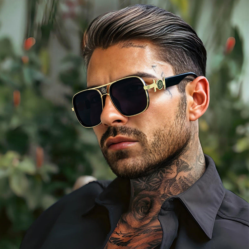 Men's Luxurious Square Frame Sunglasses Bowlift