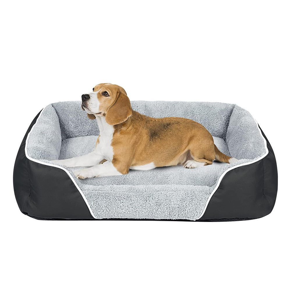 Orthopedic Bolstered Dog Lounge Bed  Dog Bed