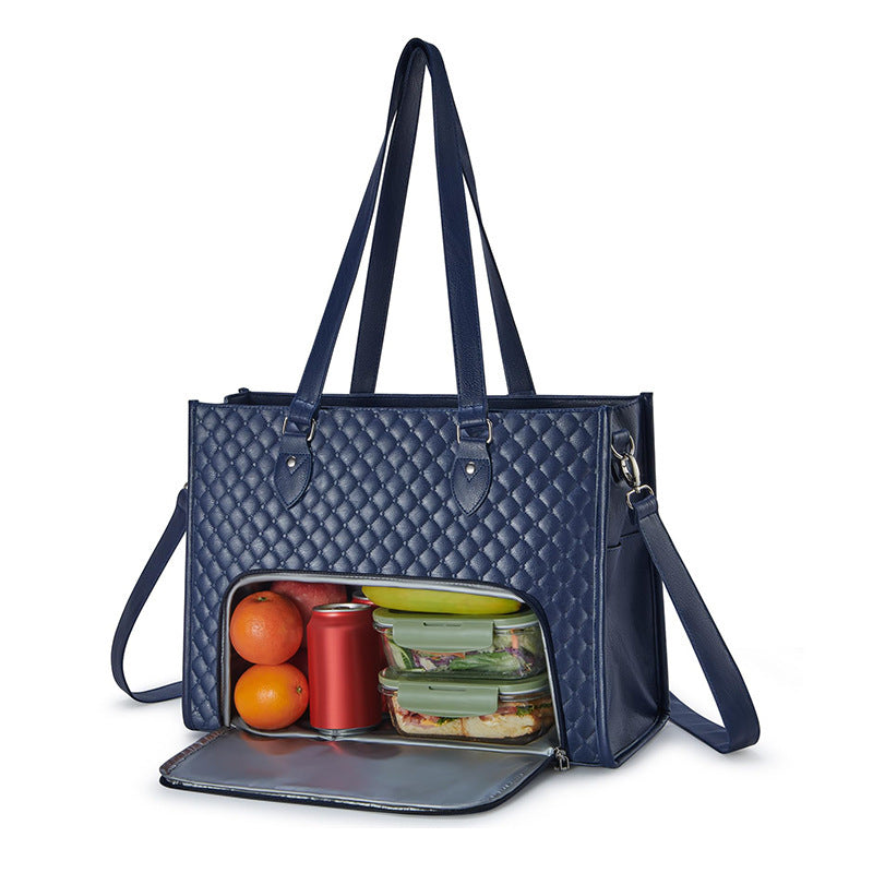 Elegant cooler bag with insulated inner compartment Bowlift