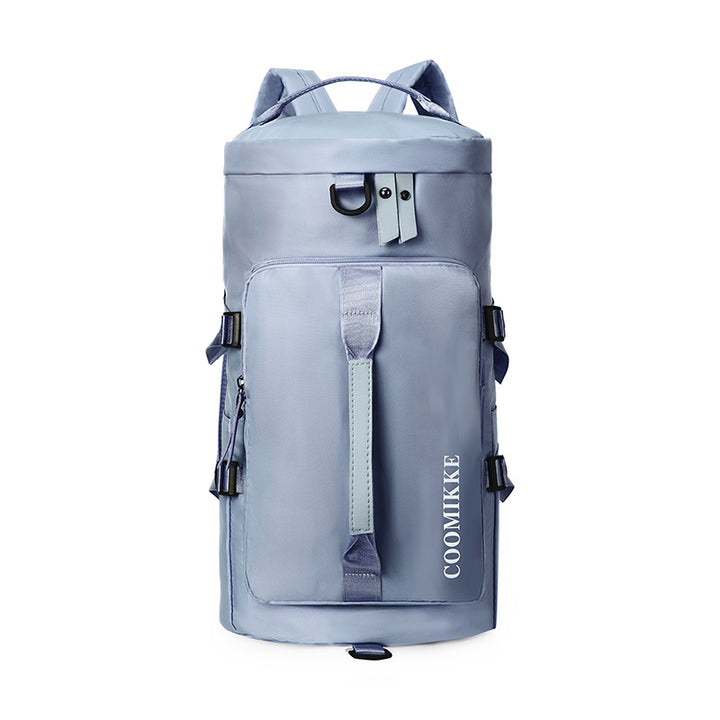 Sporty Backpack With Expandable Main Compartment Bowlift