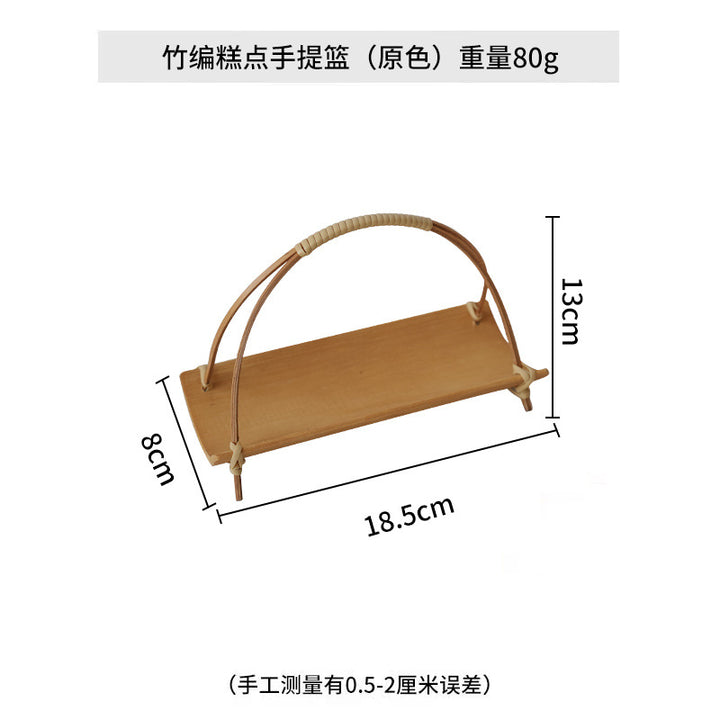 Women's Handmade Bamboo Carry Basket Bowlift