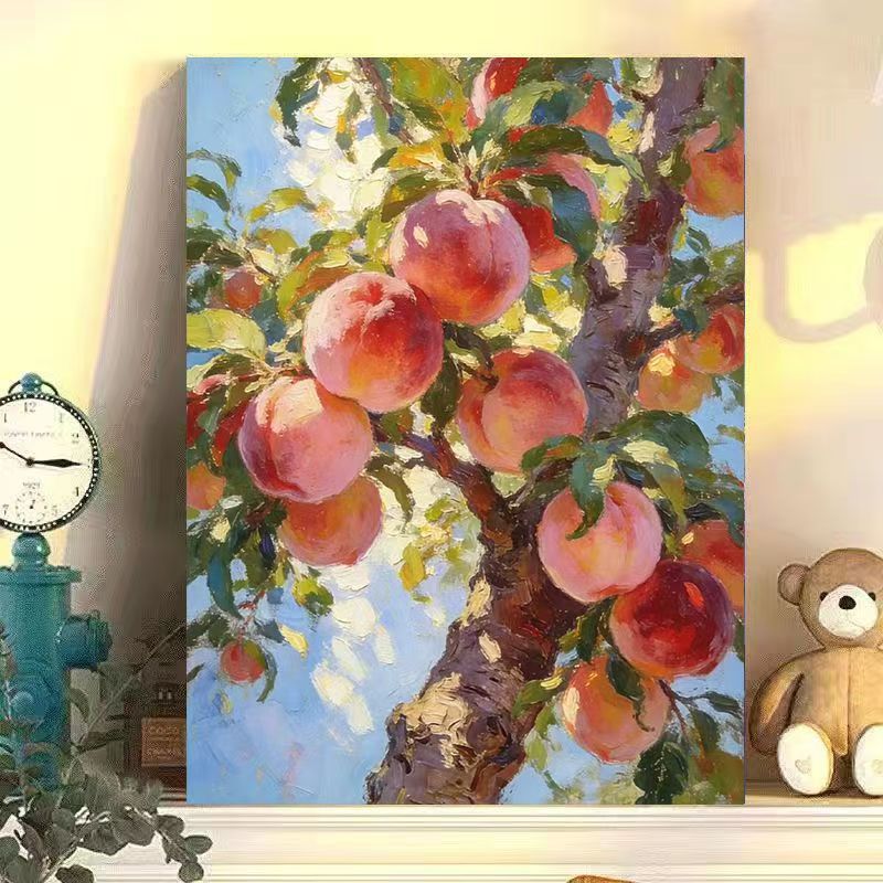Pear-Themed Kitchen Wall Art Print Bowlift