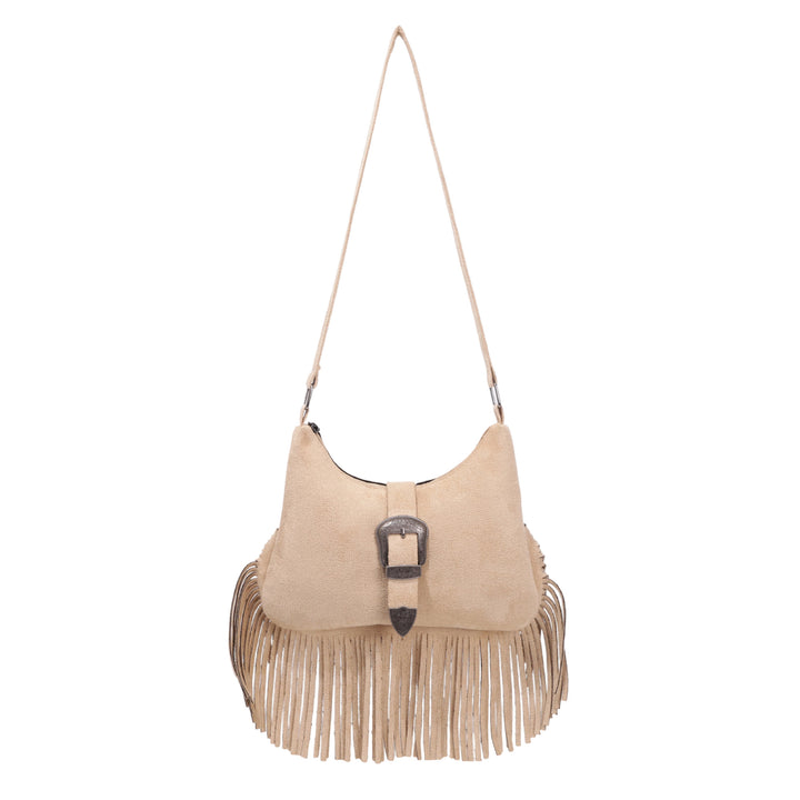 WoBohemian Fringe Hobo Bag Bowlift