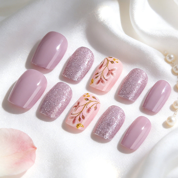 Floral Elegance Nail Art Set Bowlift
