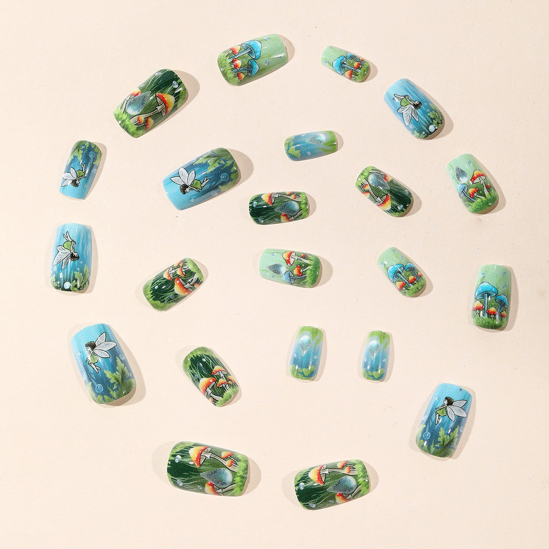 Artistic Fairy-Themed Nail Art Set Bowlift