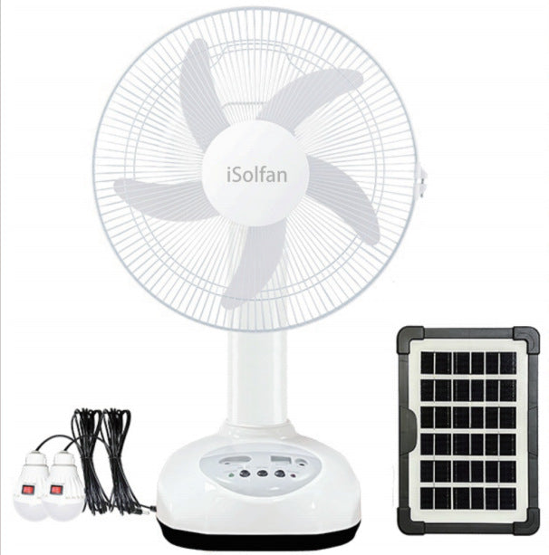 Unisex Solar Powered Stand Fan with Intelligent Control System Bowlift