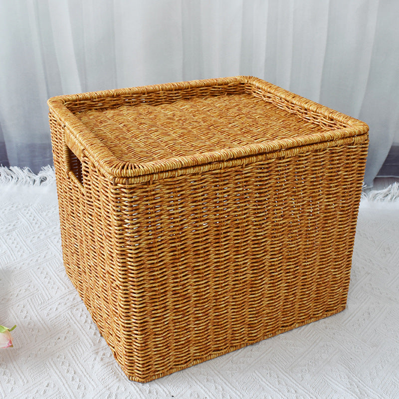 Stylish Woven Storage Chest Bowlift