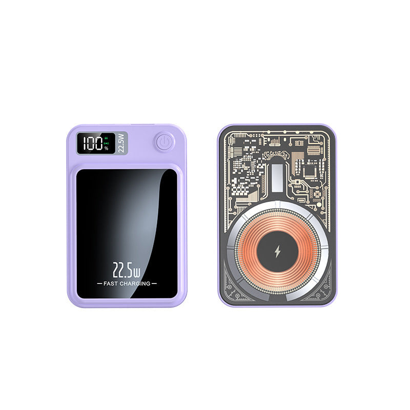 Portable power bank with innovative charging display Bowlift