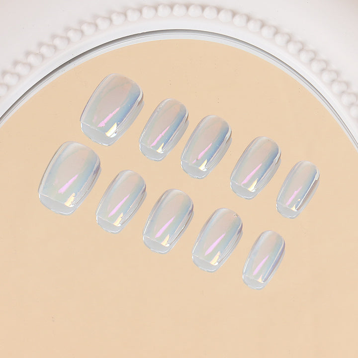 Elegant Sculpted Press-On Nails Bowlift
