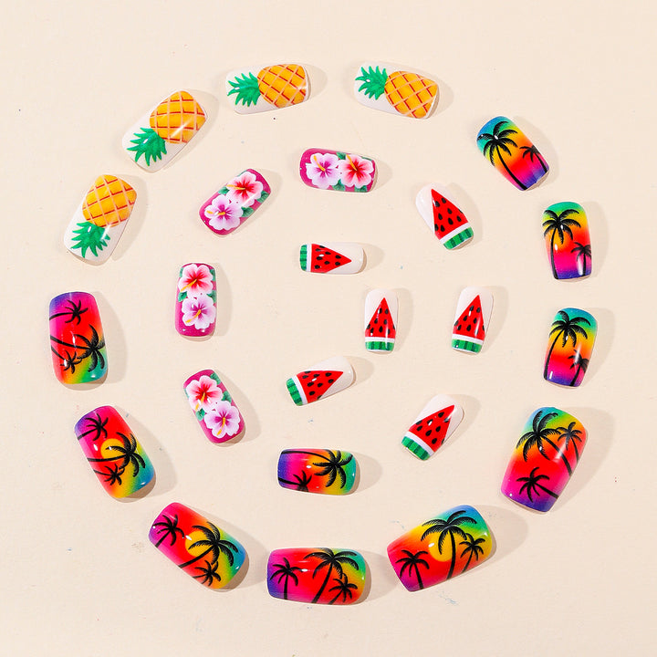 Tropical Fruit-Inspired Nail Art Kit Bowlift