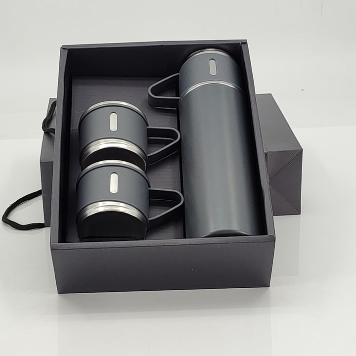 Ladies insulated bottle with integrated cups Bowlift