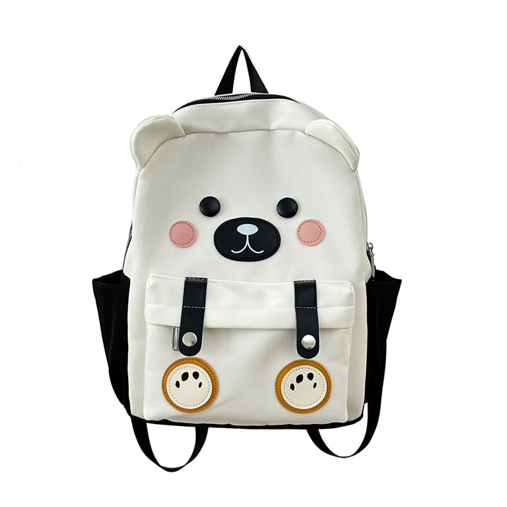 Plush backpack with bear design Bowlift