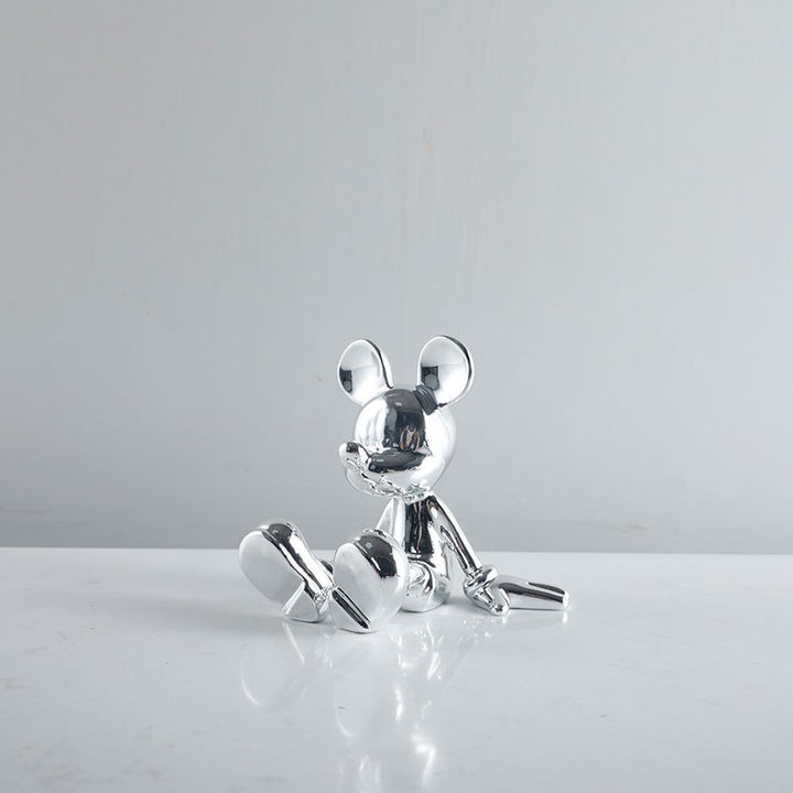 Artistic Chrome Figurine