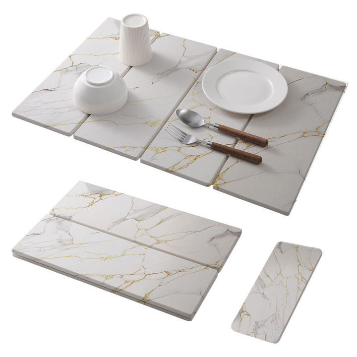 Marble Effect Dining Placemats