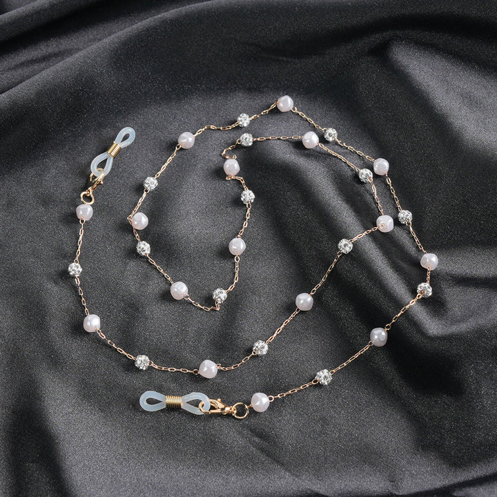 Elegantly Beaded Eyewear Chain Bowlift