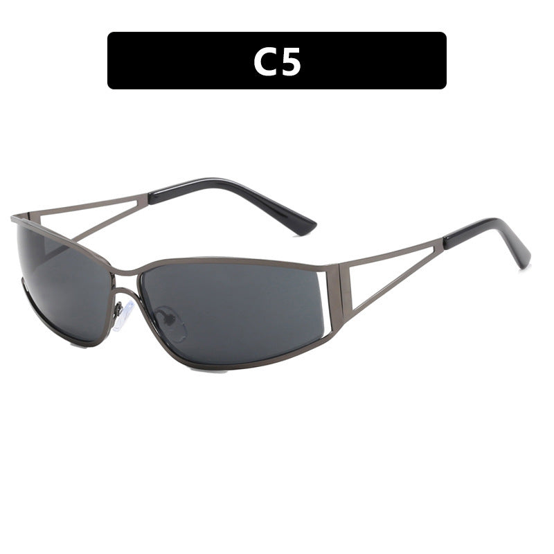 Women's sporty sunglasses in futuristic style Bowlift