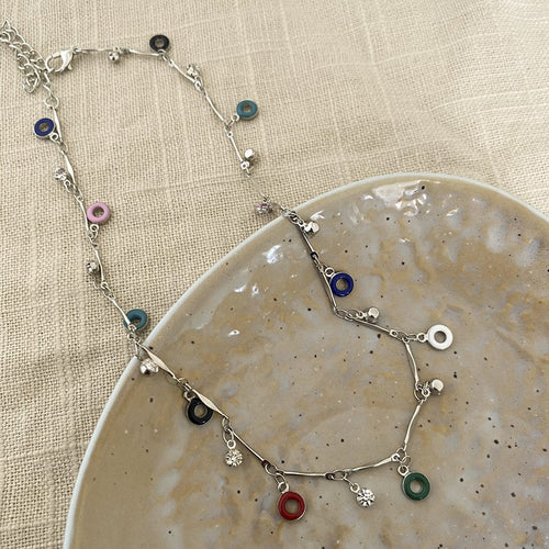 Colorful Charm Necklace Bowlift