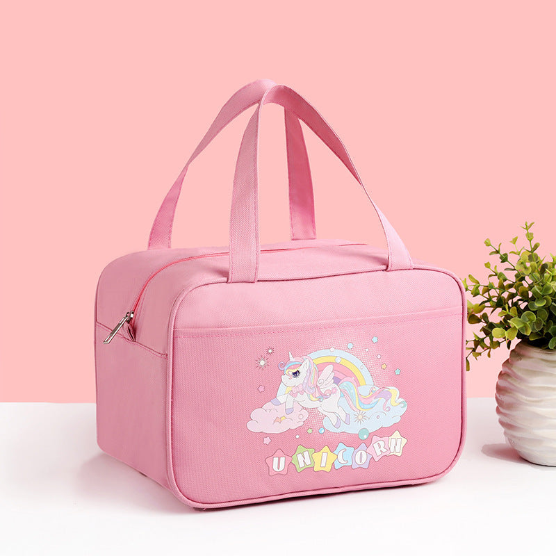 Cute Bear-Themed Insulated Lunch Carrier Bowlift