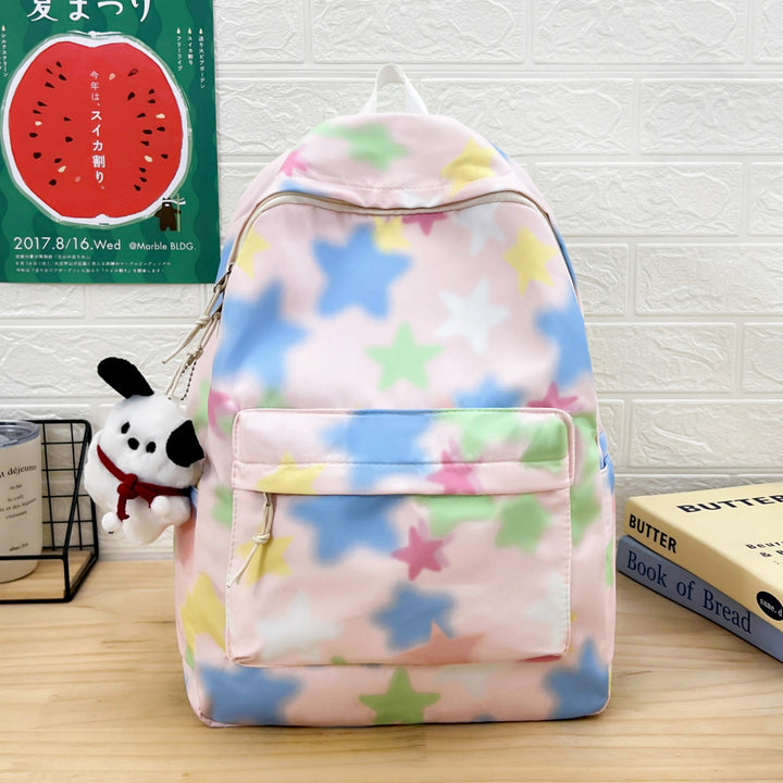 Fun Star Patterned Backpack