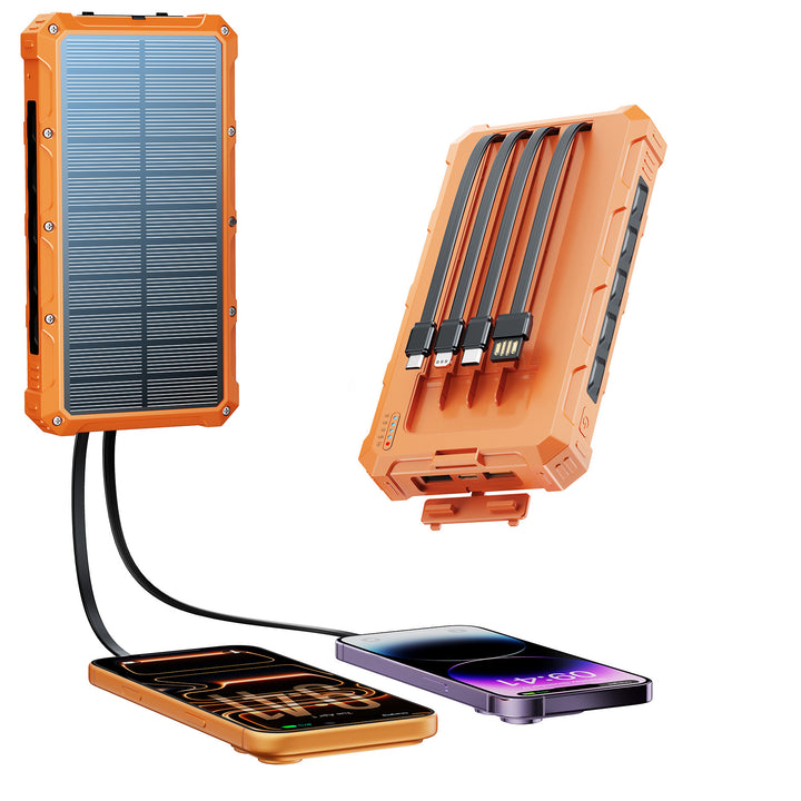 Multifunctional Solar Power Bank with Fast Charging Function Bowlift