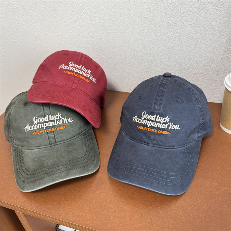 Men's Embroidered Casual Baseball Cap Bowlift