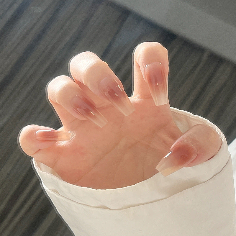 Long Ombre Press-On Nails Bowlift