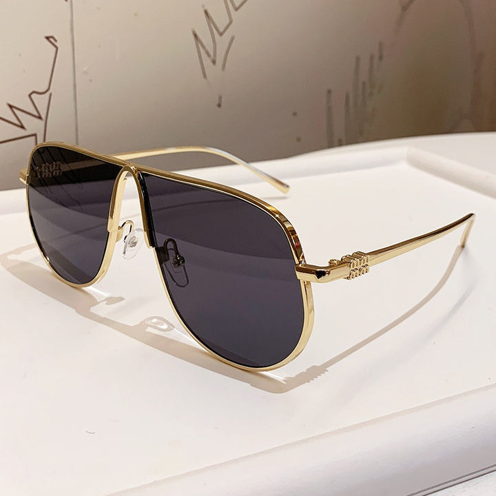 Men's Luxurious Oversized Aviator Sunglasses Bowlift