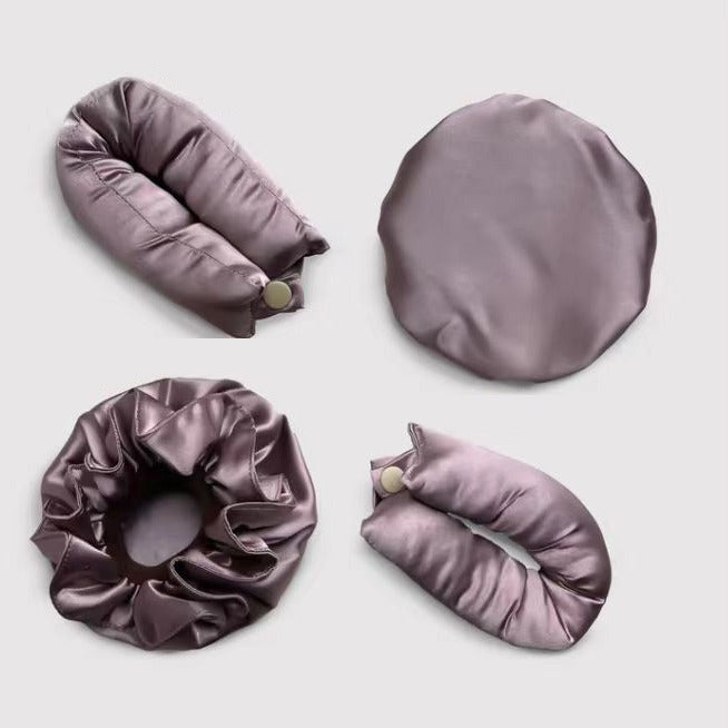 Satin Hair Curling Rod Set