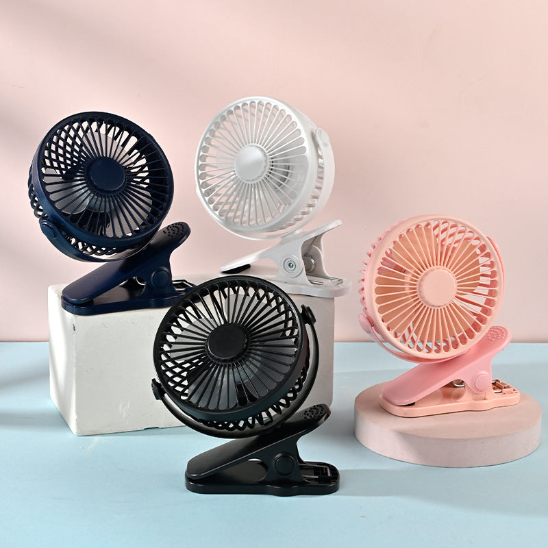 Unisex Compact Clip-On Air Circulator Fan Bowlift