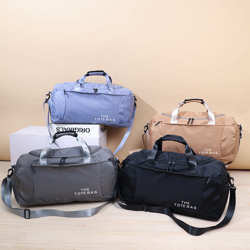 Unisex Sporty Travel Bag with Versatile Compartment Structure Bowlift